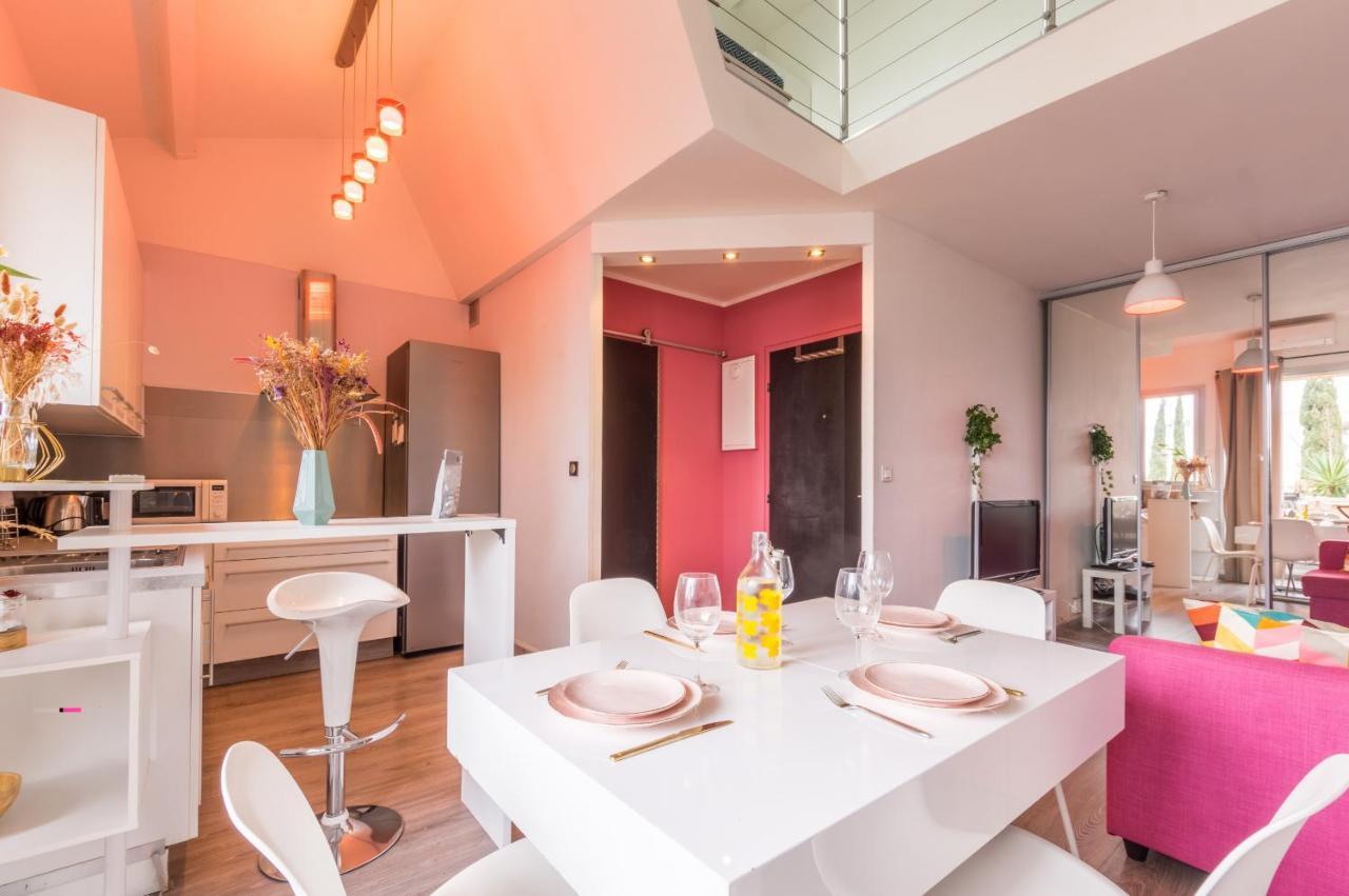 Апартаменты Duplex Terrasse Boutonnet - Premiere Conciergerie Монпелье Экстерьер фото