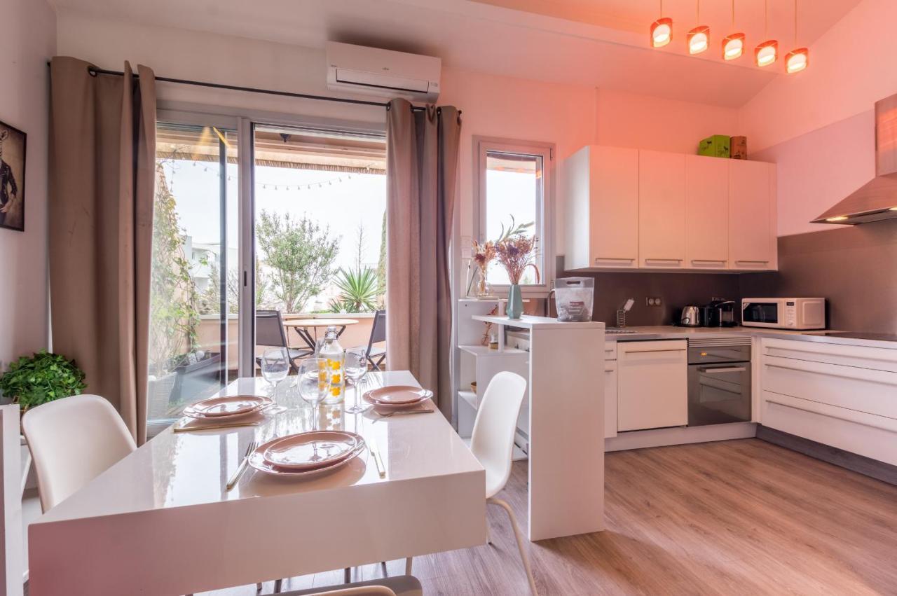 Апартаменты Duplex Terrasse Boutonnet - Premiere Conciergerie Монпелье Экстерьер фото